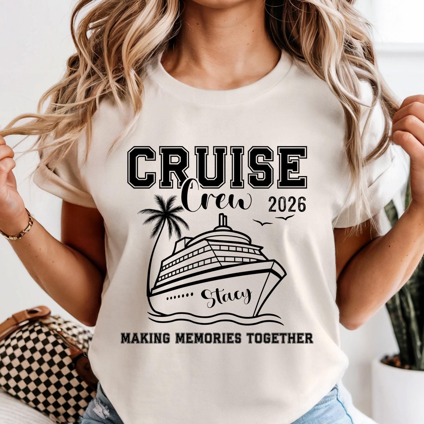 Comfort Colors® Cruise Crew Shirt, Making Memories Together 2026 Vacation Tee