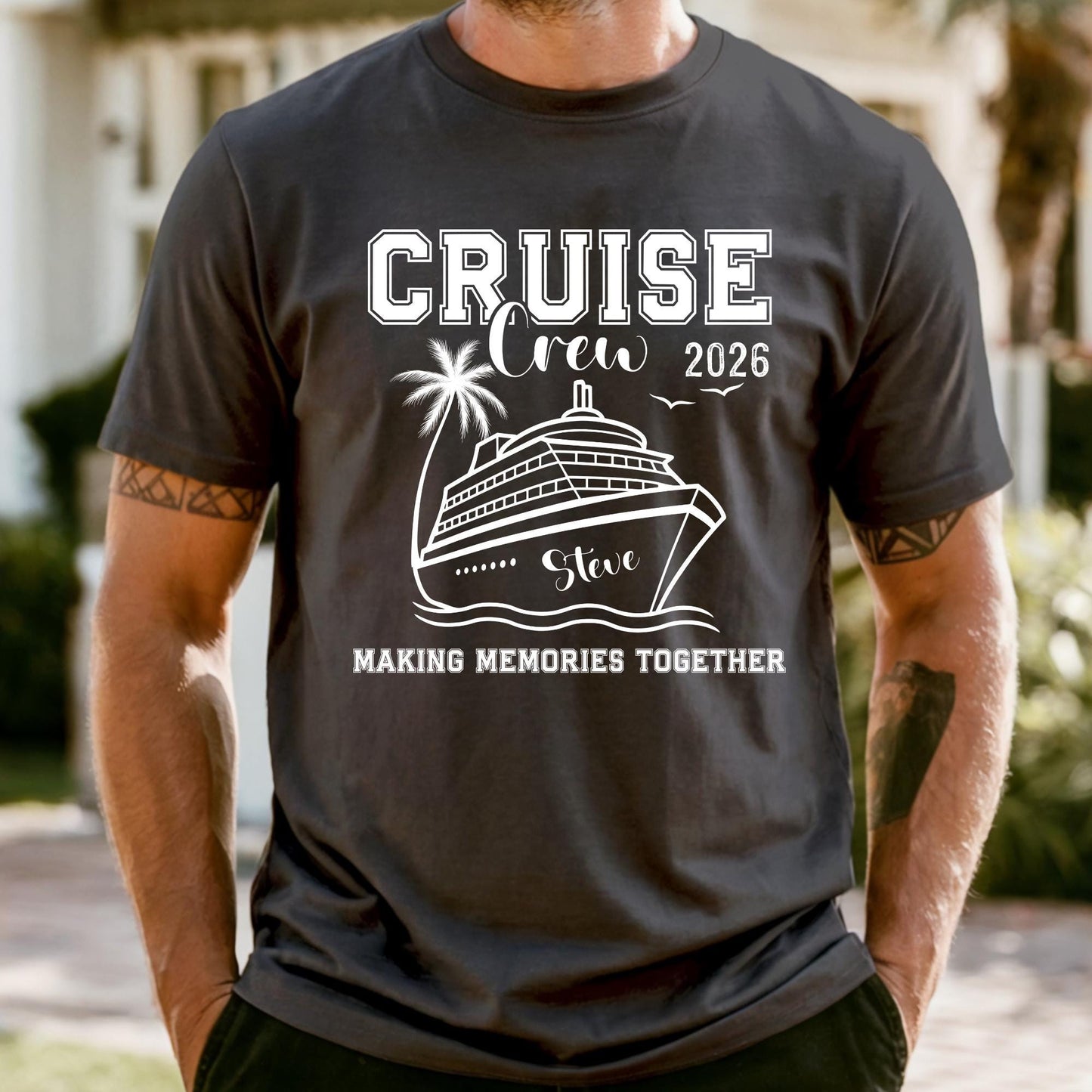 Comfort Colors® Cruise Crew Shirt, Making Memories Together 2026 Vacation Tee