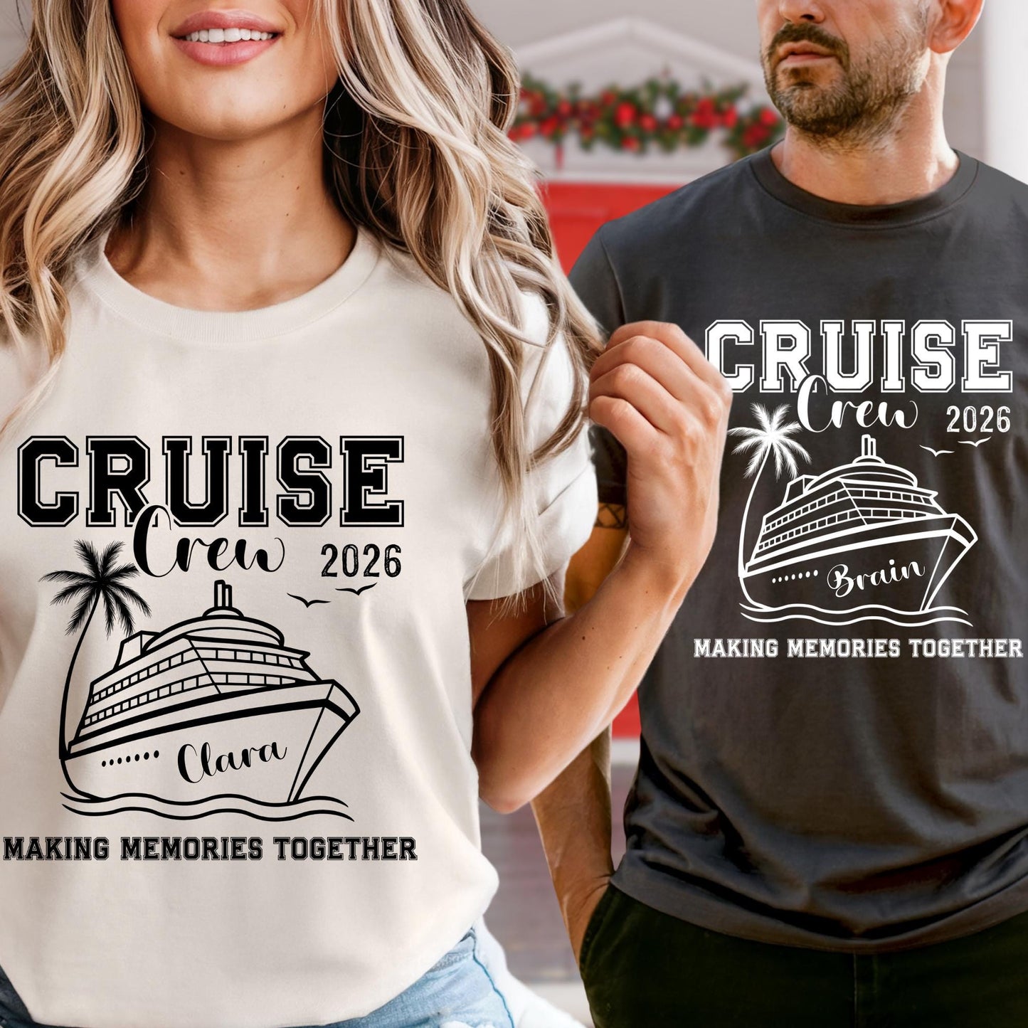 Comfort Colors® Cruise Crew Shirt, Making Memories Together 2026 Vacation Tee