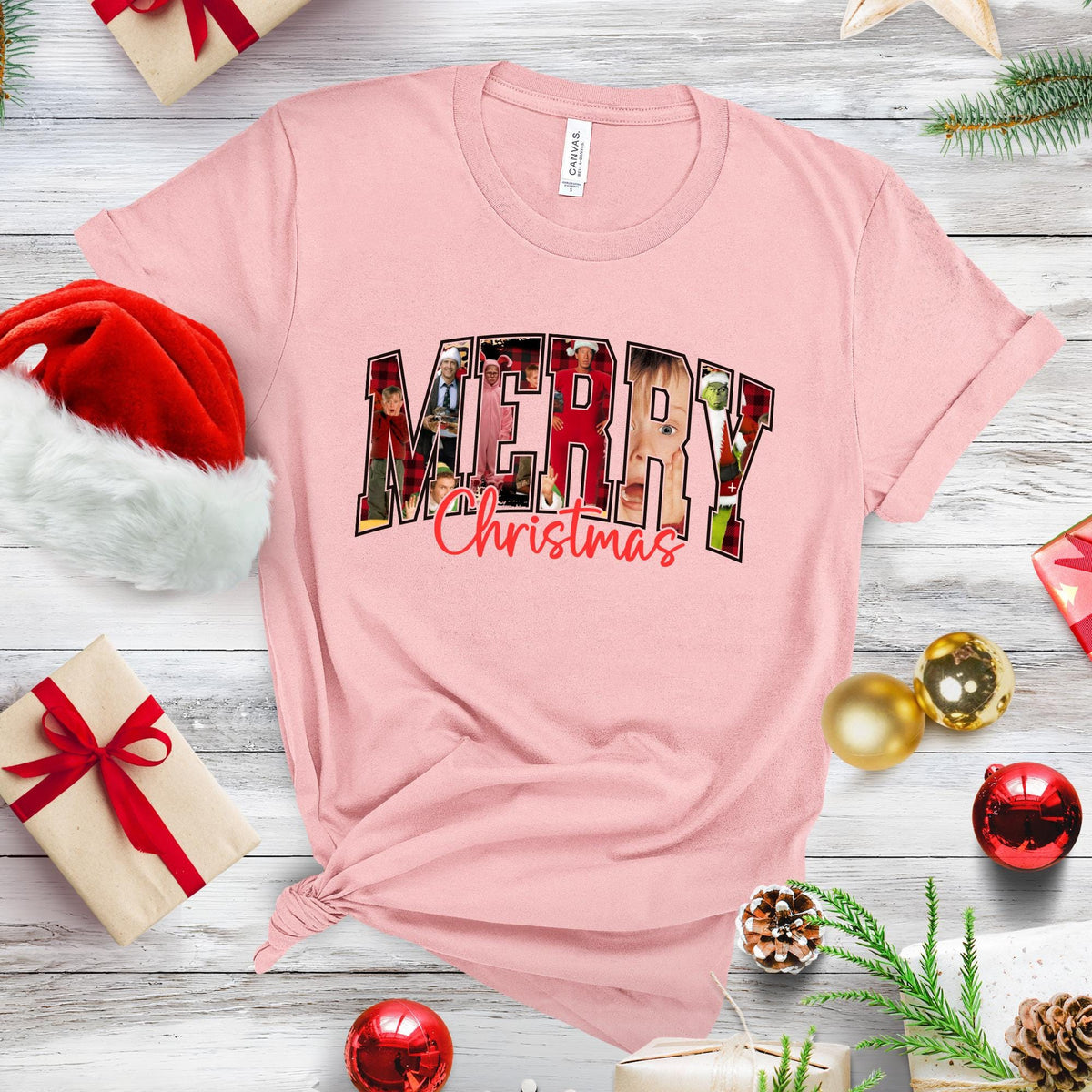 Classic Christmas Movie Shirt, Merry Xmas Tshirt, Gift For Women Men