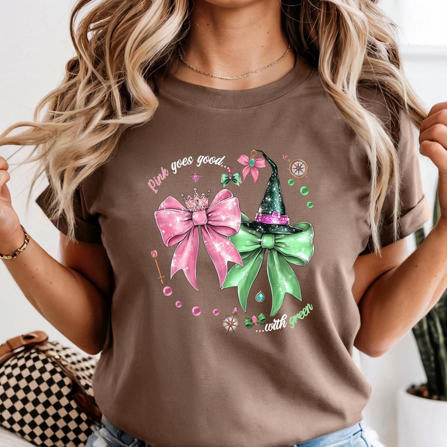 Comfort Colors® Wicked Bow Shirt, Wizard of Oz Magic Coquette Tee
