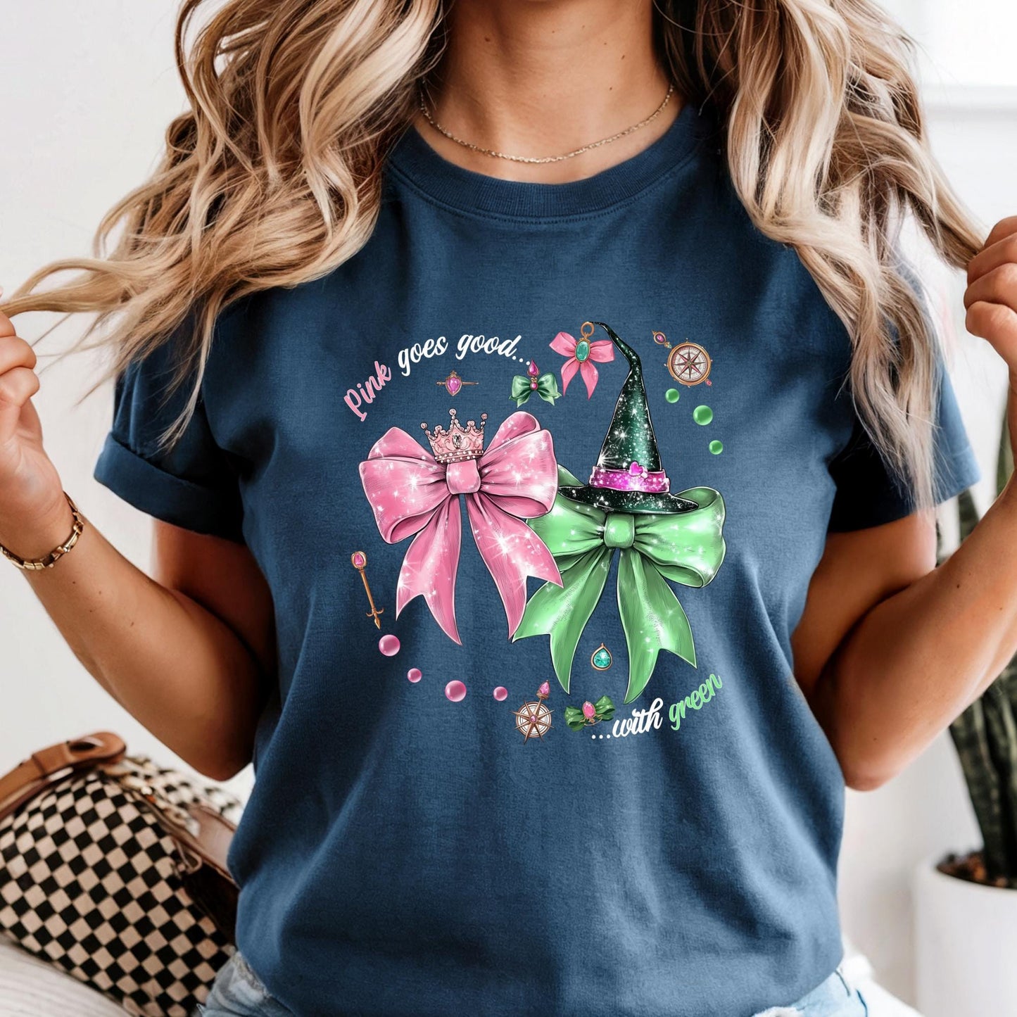 Comfort Colors® Wicked Bow Shirt, Wizard of Oz Magic Coquette Tee