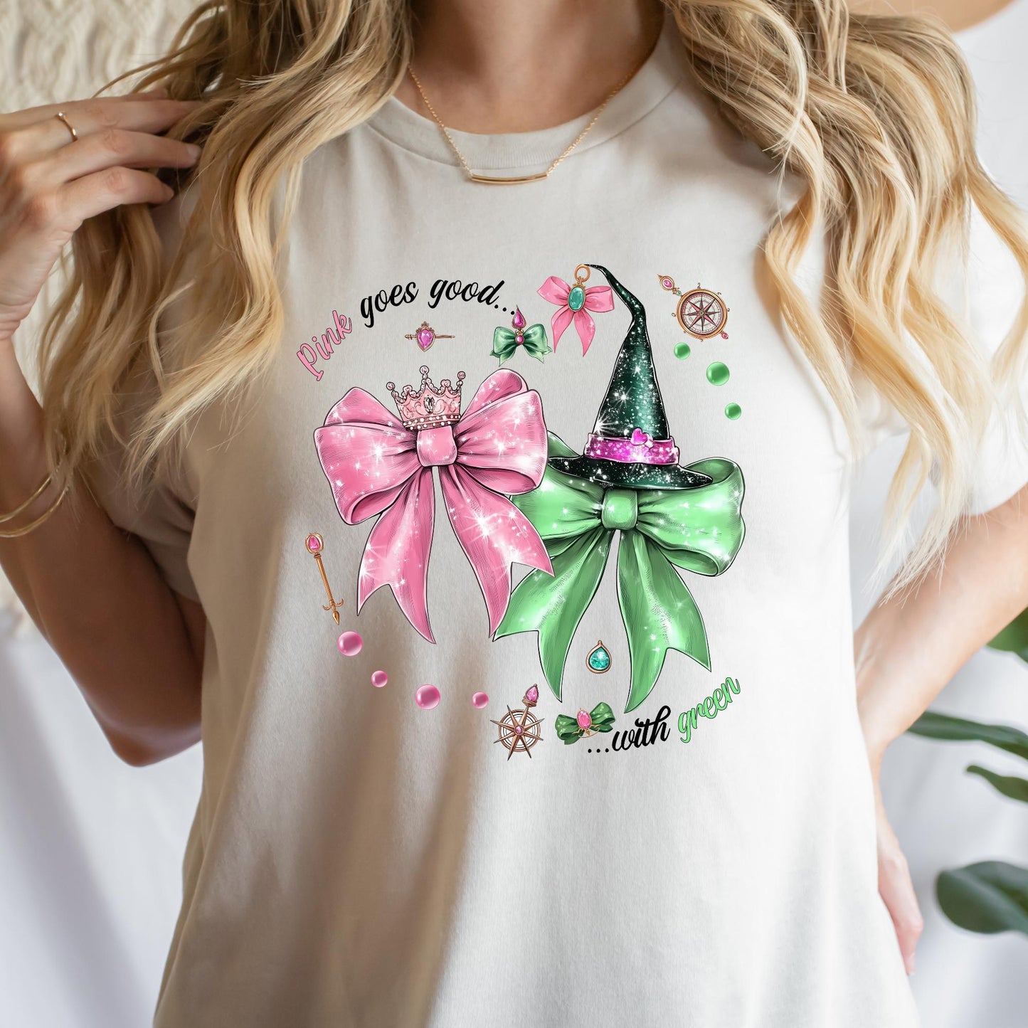Comfort Colors® Wicked Bow Shirt, Wizard of Oz Magic Coquette Tee
