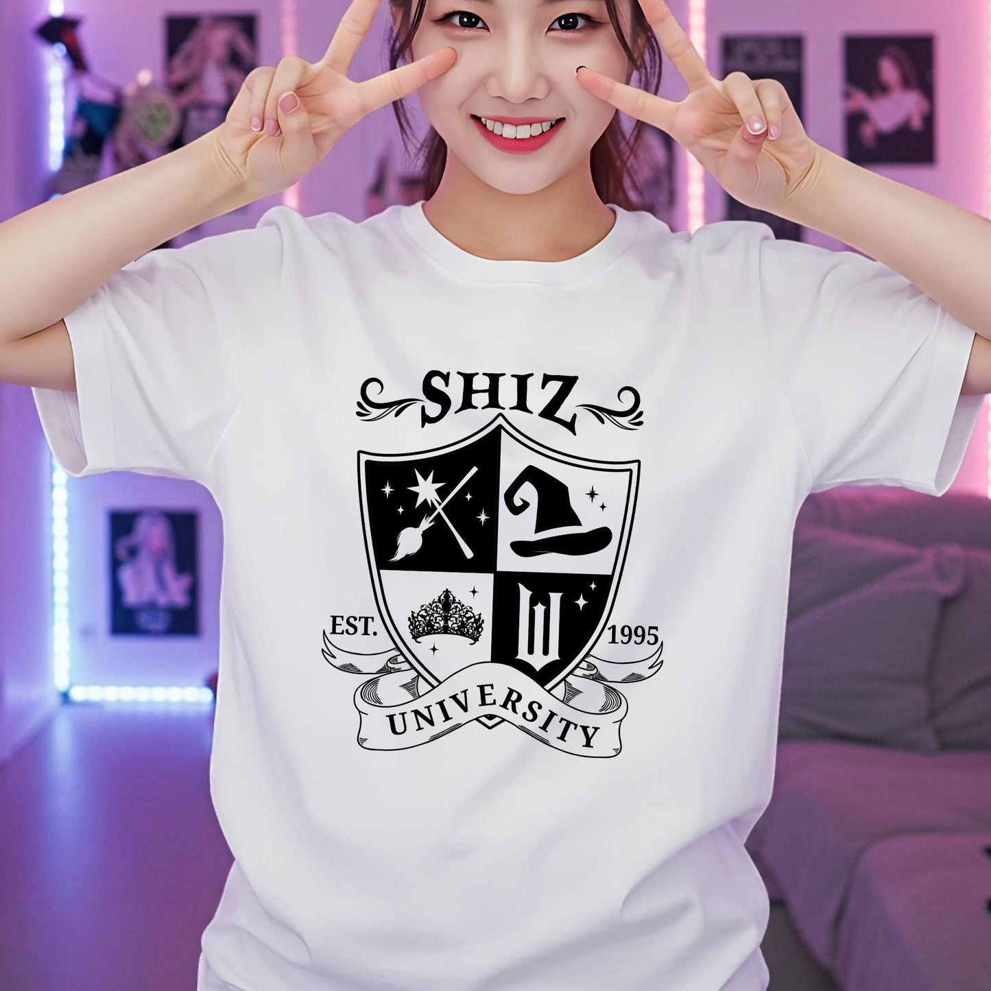 Shiz University Est 1995 Shirt, Defy Gravity Broomstick Magic Wand T-shirt, Wizard Tee
