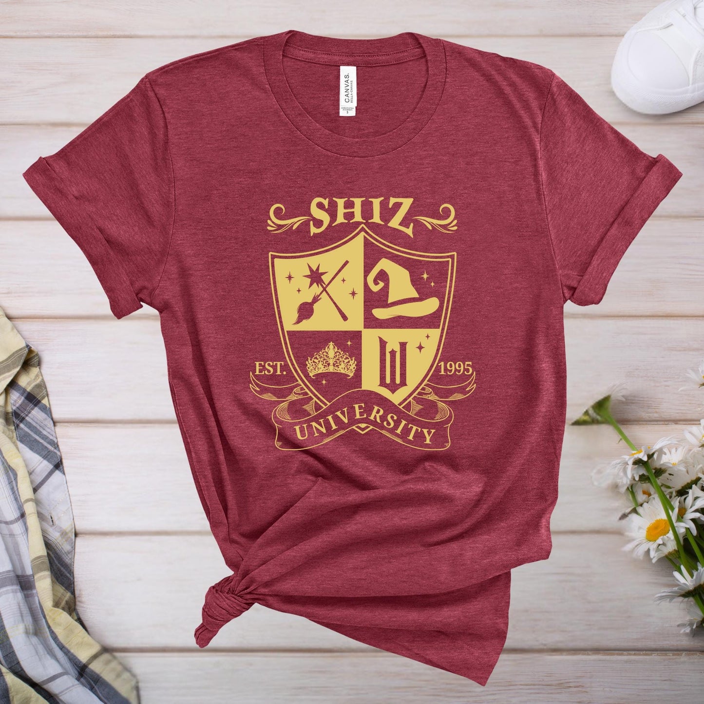 Shiz University Est 1995 Shirt, Defy Gravity Broomstick Magic Wand T-shirt, Wizard Tee