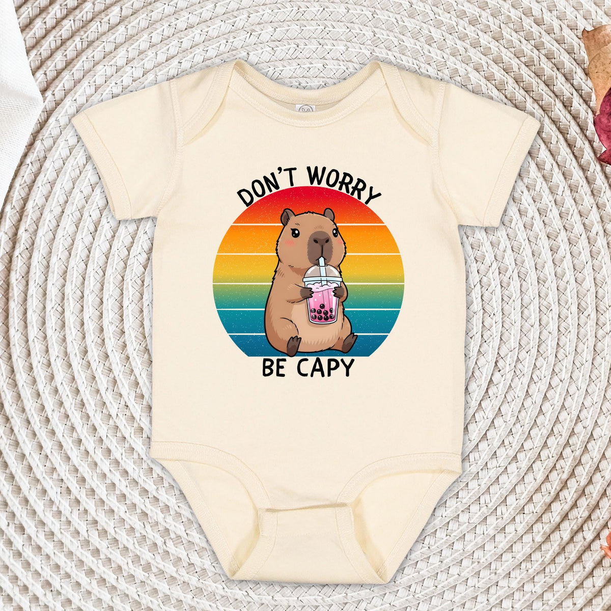 Don’t Worry Be Capy Capybara Funny Meme T-Shirt