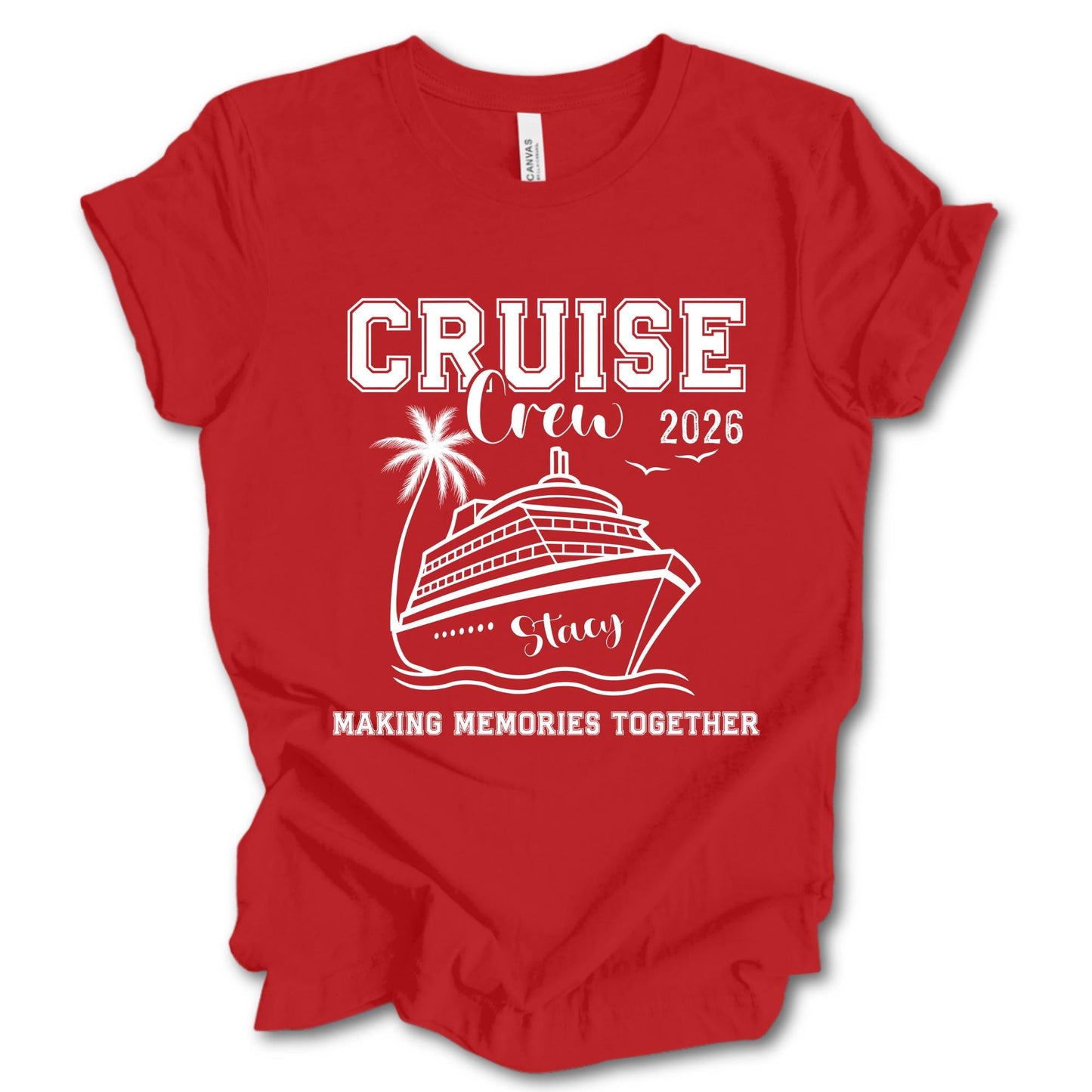 Custom Family Cruise Trip Shirt: Matching Vacation 2026 Making Memories Together Tees