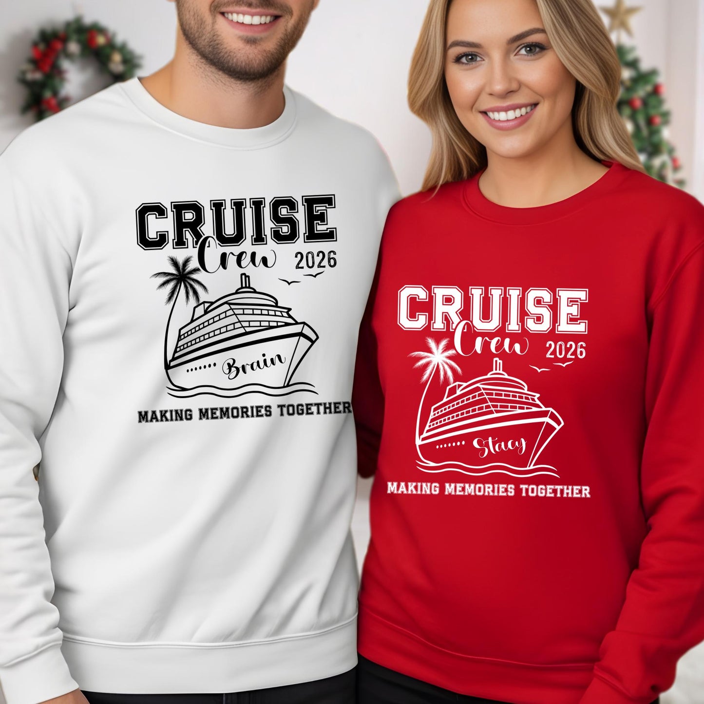 Cruise Crew Sweatshirt, Funny Cruise Sweat, Custom Family Cruise Hoodie, Matching Cruise Shirt