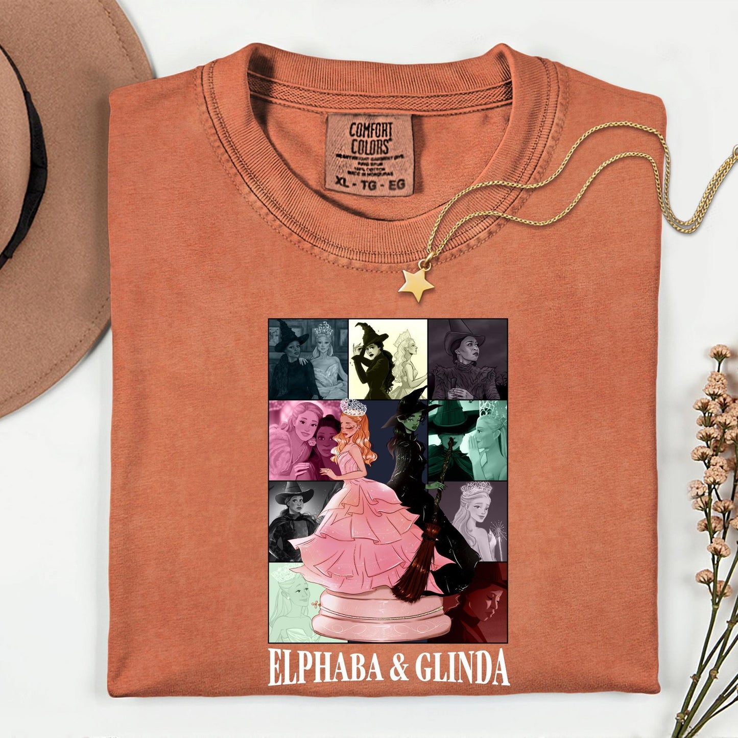 Comfort Colors® Wicked Elphaba Glinda Shirt, Change For Good Tee, Wizard Movie Fan Shirts, Wicked Musical Fans Gift