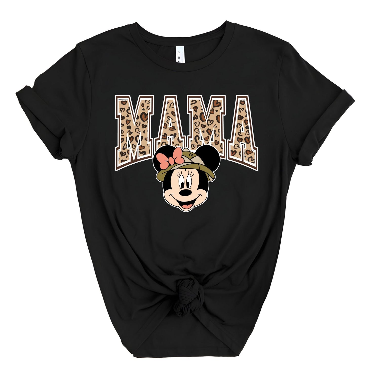 Mama and Mini Matching Shirts, Mama and Mini Gold Leopard T-Shirt, Mothers Day Gift, Mommy And Me Matching Tee