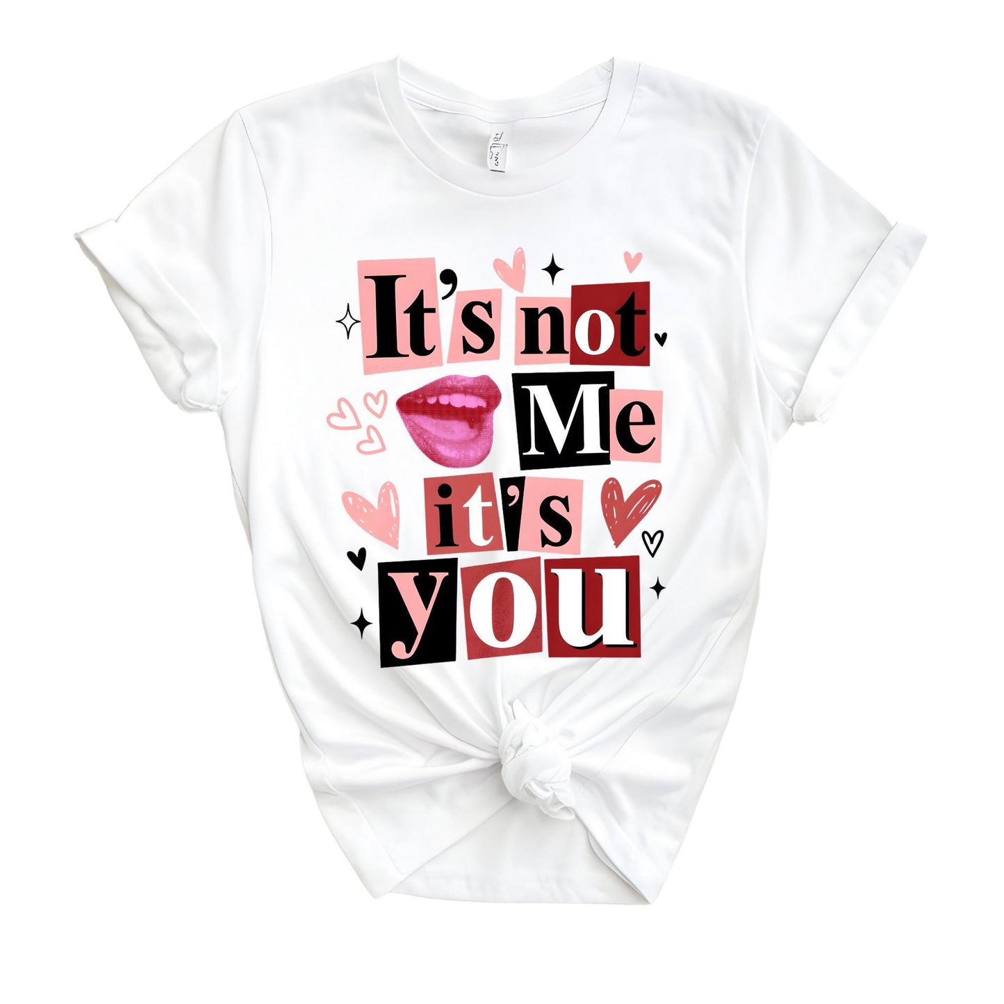 Funny Valentine's Day Shirt It's Not Me It's You Sarcastic Anti Valentine Tee Outfit