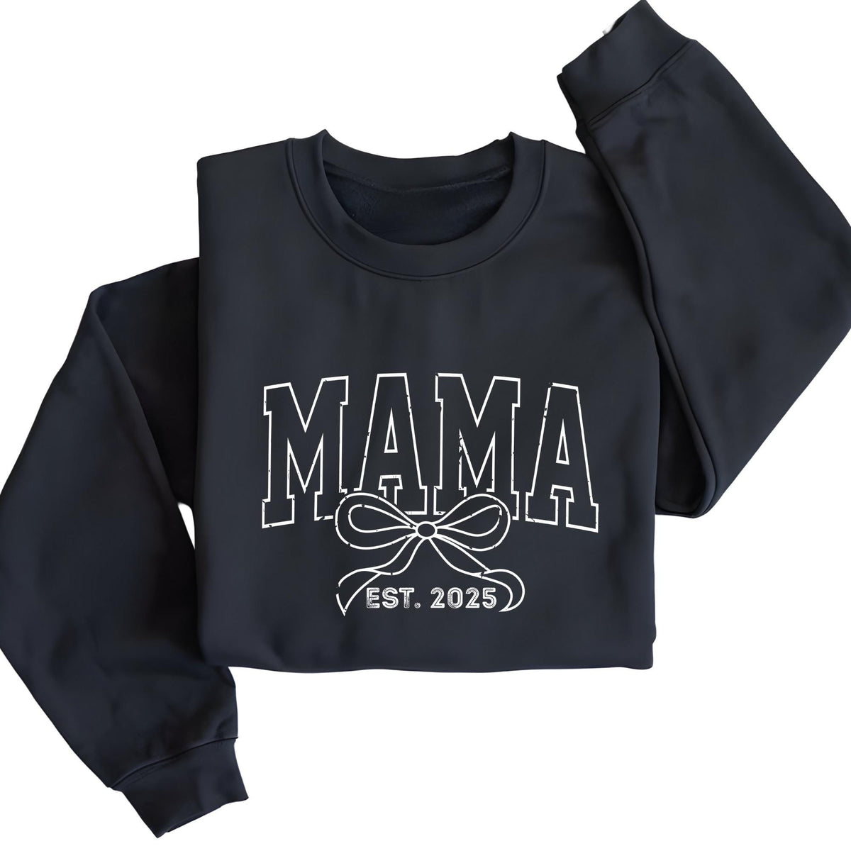 Personalized Toile Mama Pregnancy Announcement Sweatshirt