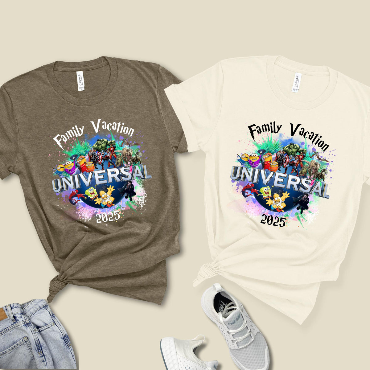 Personalized Universal Studios Family Vacation Shirt, Group Trip 2026 Tee