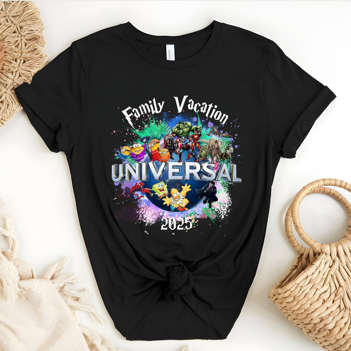 Personalized Universal Studios Family Vacation Shirt, Group Trip 2026 Tee
