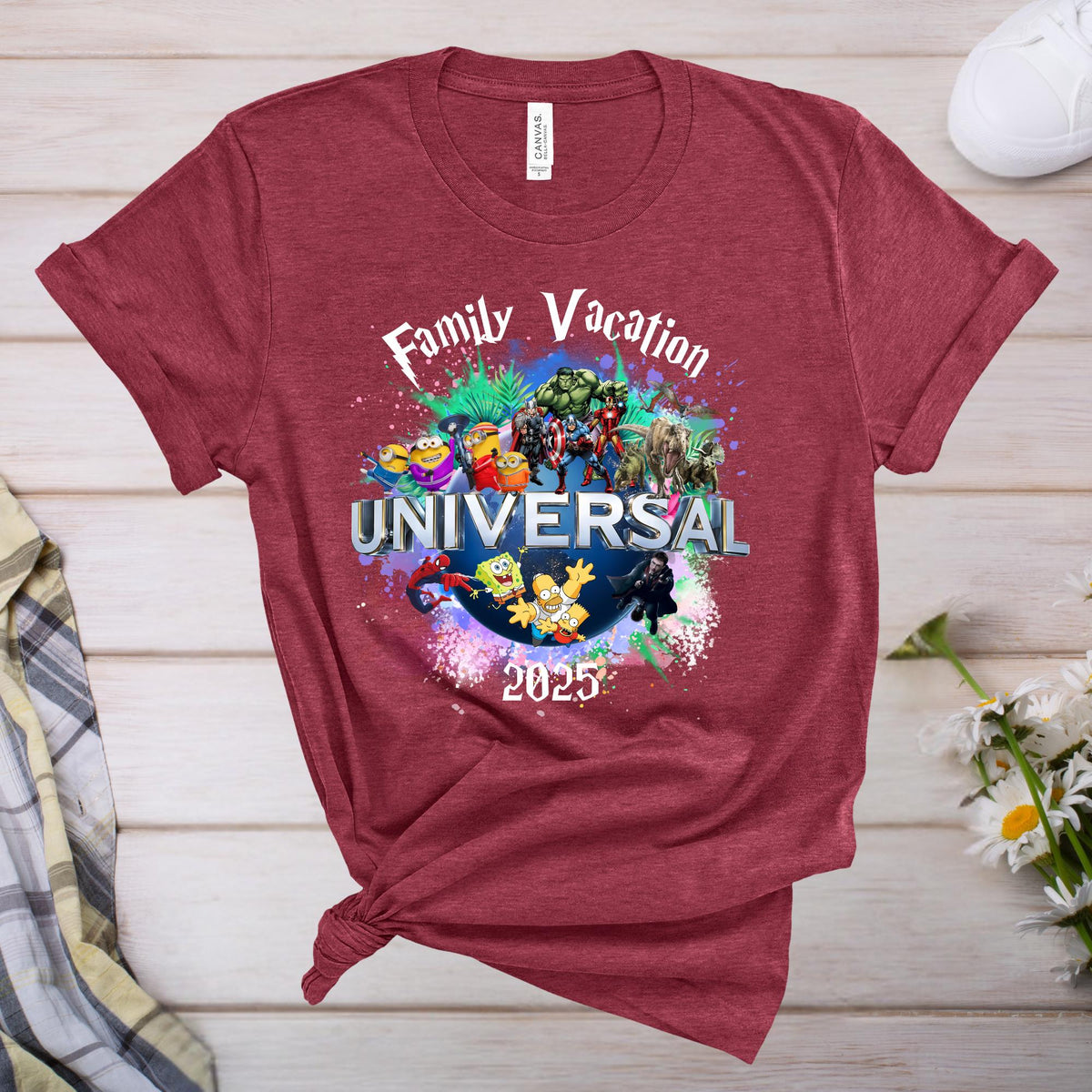 Personalized Universal Studios Family Vacation Shirt, Group Trip 2026 Tee
