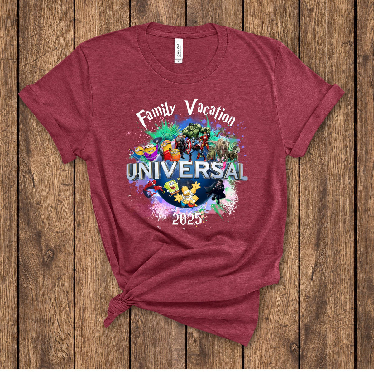 Personalized Universal Studios Family Vacation Shirt, Group Trip 2026 Tee