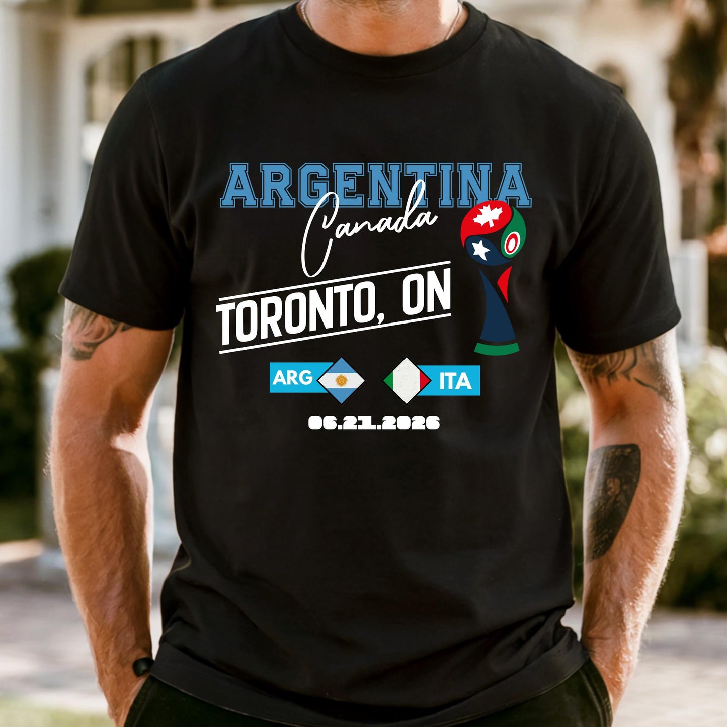 Comfort Colors® Custom World Cup 2026 Shirt, Personalized United States Canada Mexico Long Sleeve Shirts