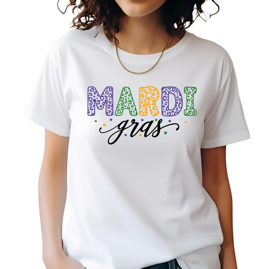 Mardi Gras Shirt, Comfort Colors® Fat Tuesday Tee, Mardi Carnival Unisex Tshirts
