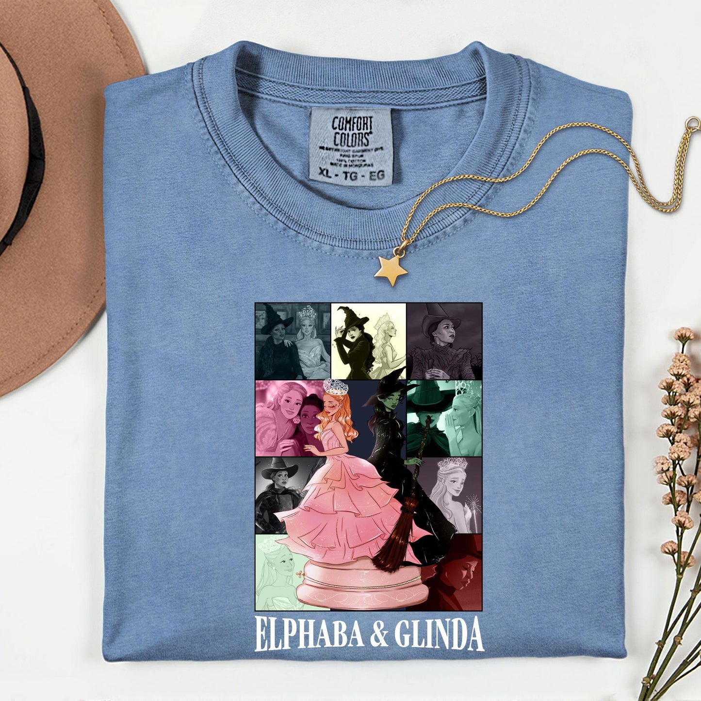 Comfort Colors® Wicked Elphaba Glinda Shirt, Change For Good Tee, Wizard Movie Fan Shirts, Wicked Musical Fans Gift