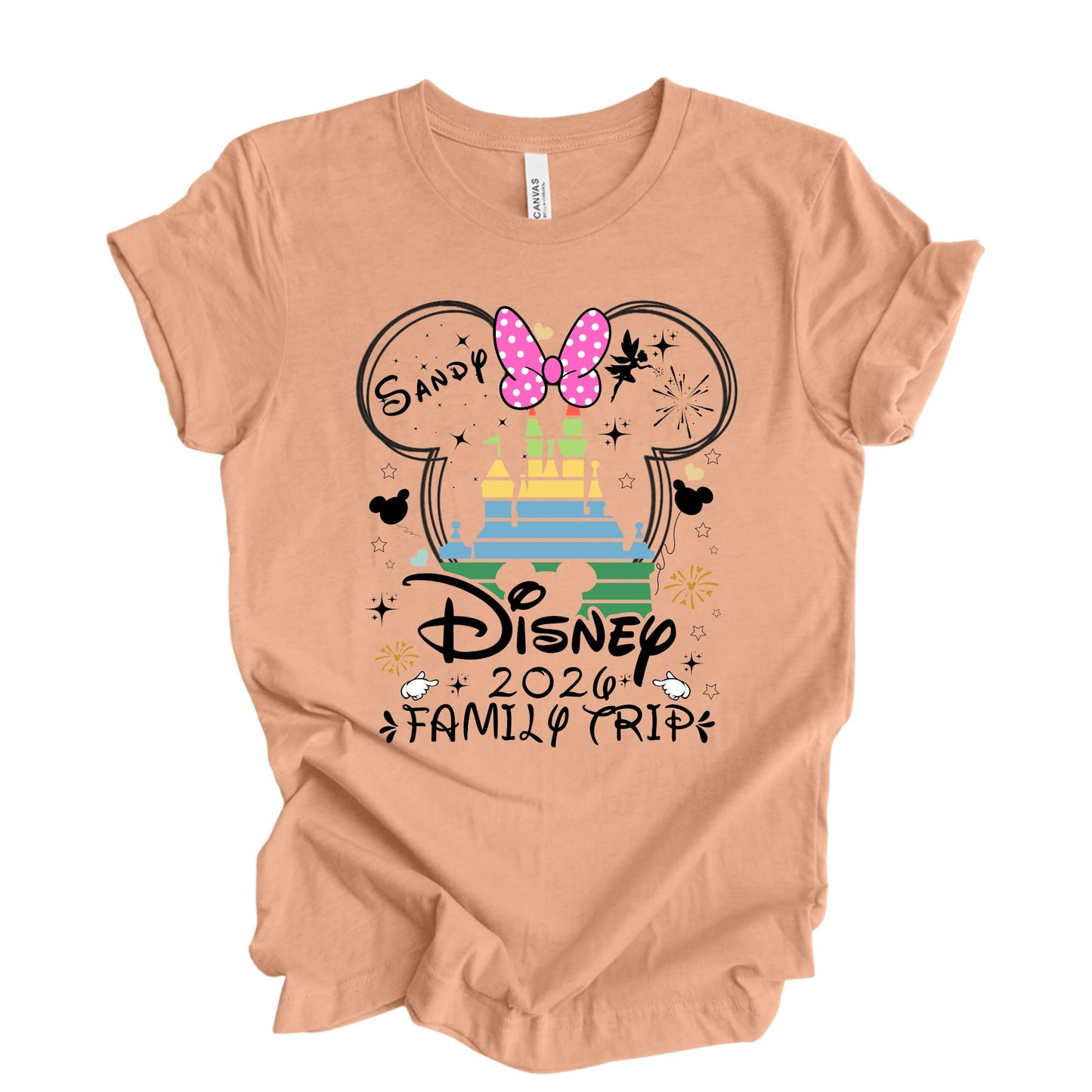 Disney Trip 2026 Shirt, Family Matching Vacation Shirts, , Disneyland Tshirts, Disneyworld Couple Tee