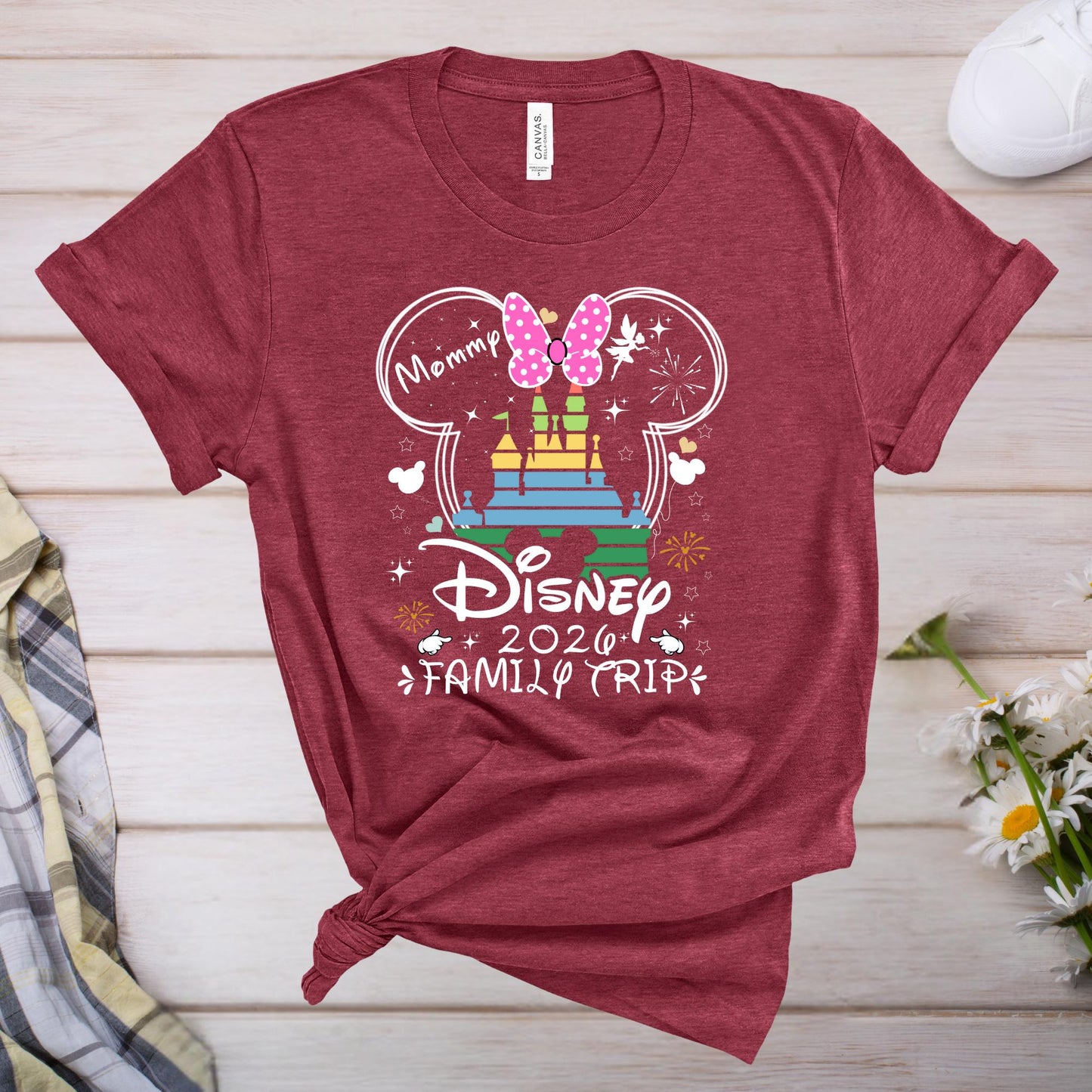 Disney Trip 2026 Shirt, Family Matching Vacation Shirts, , Disneyland Tshirts, Disneyworld Couple Tee