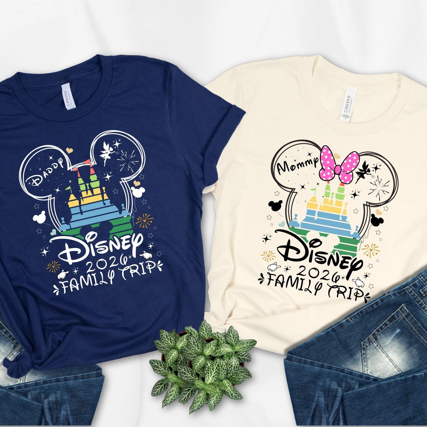 Disney Trip 2026 Shirt, Family Matching Vacation Shirts, , Disneyland Tshirts, Disneyworld Couple Tee
