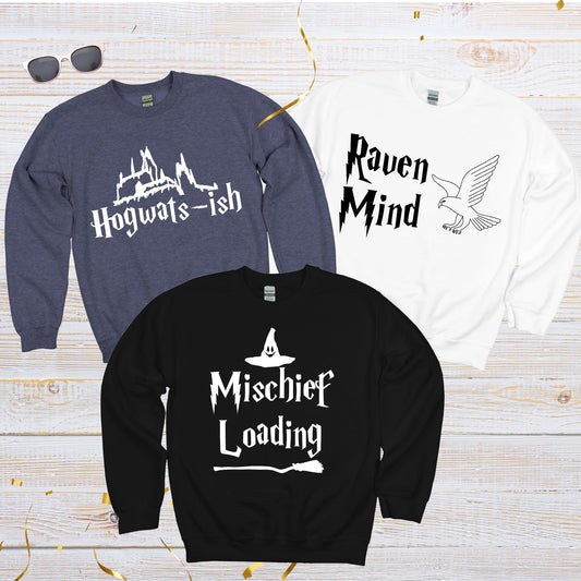 Wizard Family Matching Sweatshirt, Magical Vacation Sweat, Universal Trip Hoodie, Magic Castle Gift
