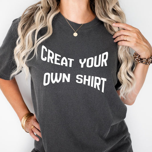 Comfort Colors® Custom Logo Shirt Personalized Text Tshirt, Your Photo Shirt, Matching Shirt, Business Logo Shirt Bachelorette