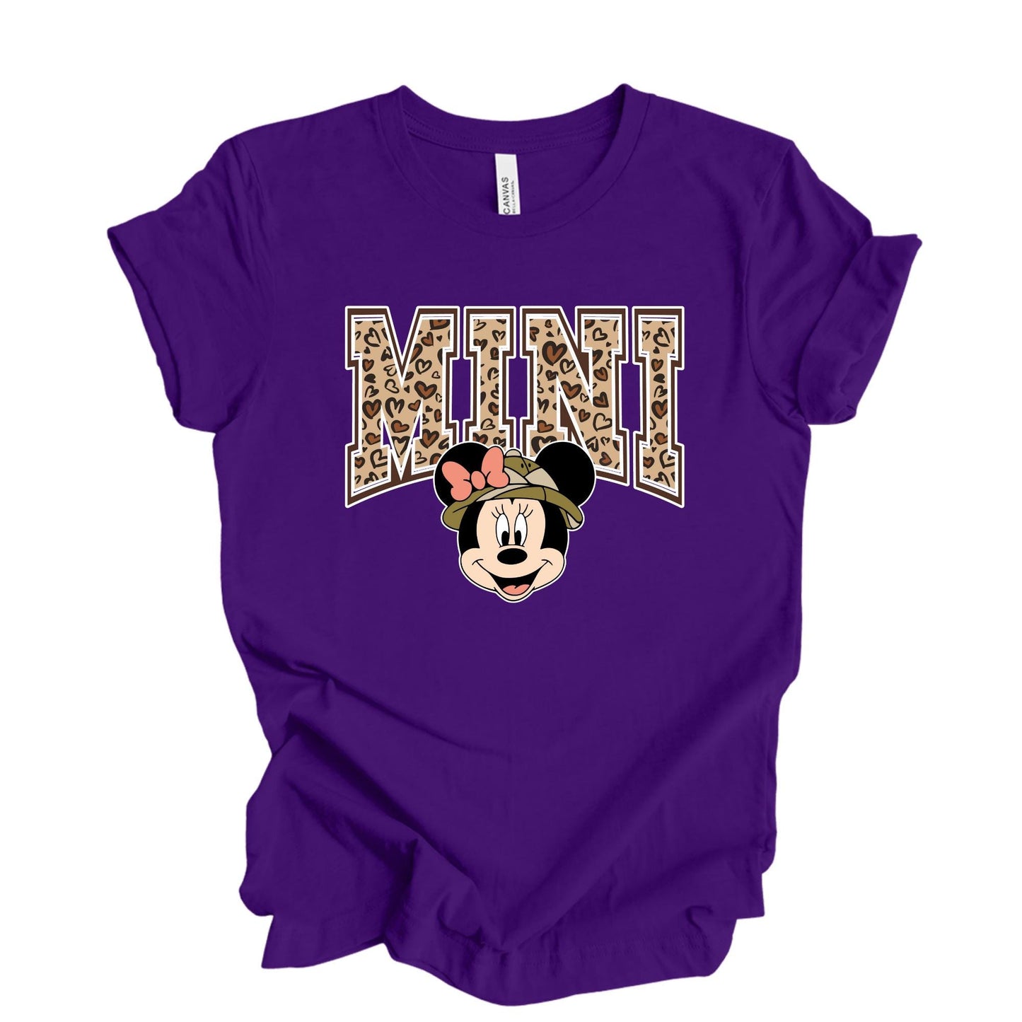 Mama and Mini Matching Shirts, Mama and Mini Gold Leopard T-Shirt, Mothers Day Gift, Mommy And Me Matching Tee