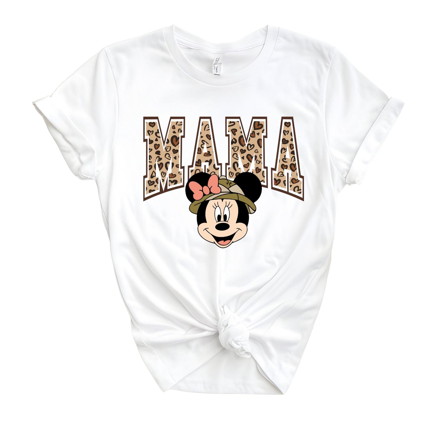 Mama and Mini Matching Shirts, Mama and Mini Gold Leopard T-Shirt, Mothers Day Gift, Mommy And Me Matching Tee