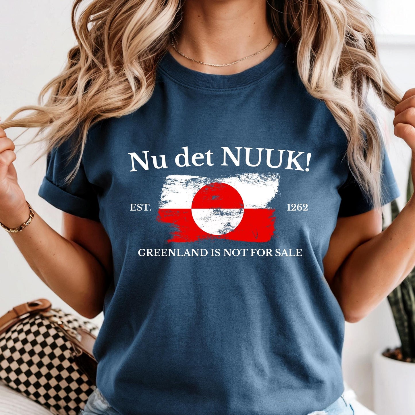 Comfort Colors® Nu Det Nuuk! Shirt - Greenland is not For Sale T-shirt - Proud Greenlandian Tee