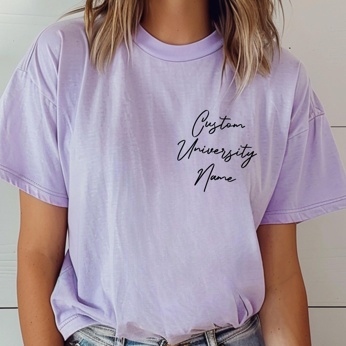 Custom Graduate Shirt Comfort Colors® Shirts, Front Back 2 Sided Class of Graduation Tshirt - Proud Mom | Dad Tee