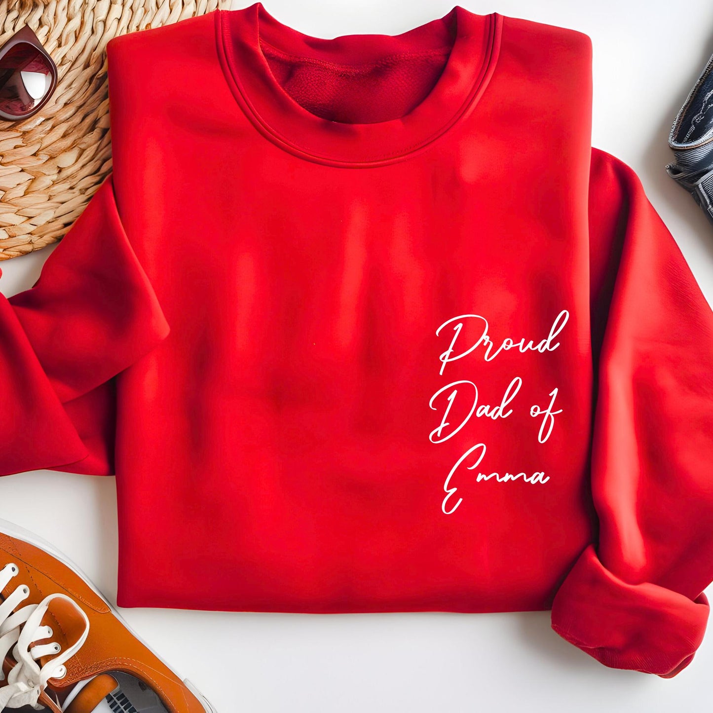 Personalized Graduate Sweatshirt Graduation Classmate Names Sweat - Proud Mom | Dad Hoodie Gift
