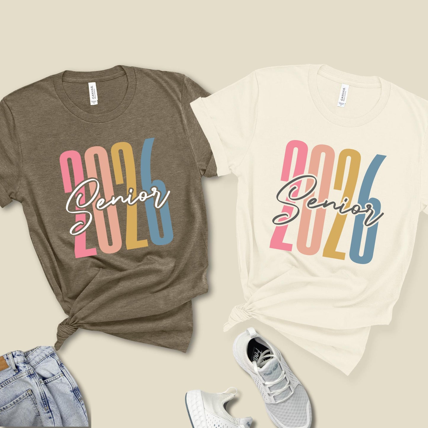 Senior 2026 Shirt - Senior 2026 Retro Shirts, Class of 2026 Senior Tee, Graduation Gift
