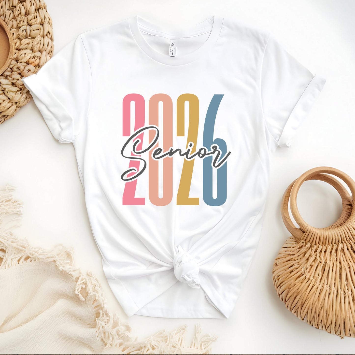 Senior 2026 Shirt - Senior 2026 Retro Shirts, Class of 2026 Senior Tee, Graduation Gift