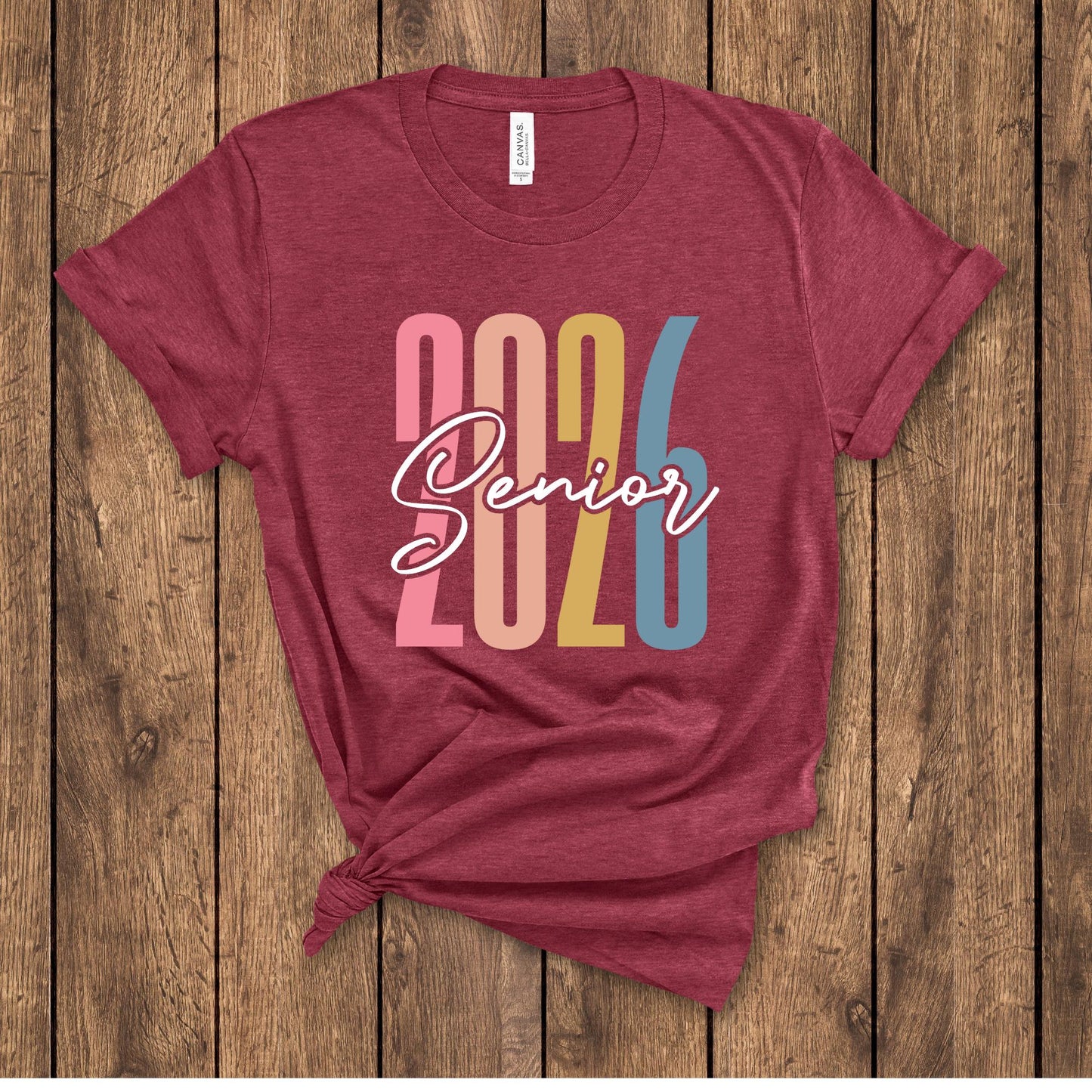 Senior 2026 Shirt - Senior 2026 Retro Shirts, Class of 2026 Senior Tee, Graduation Gift