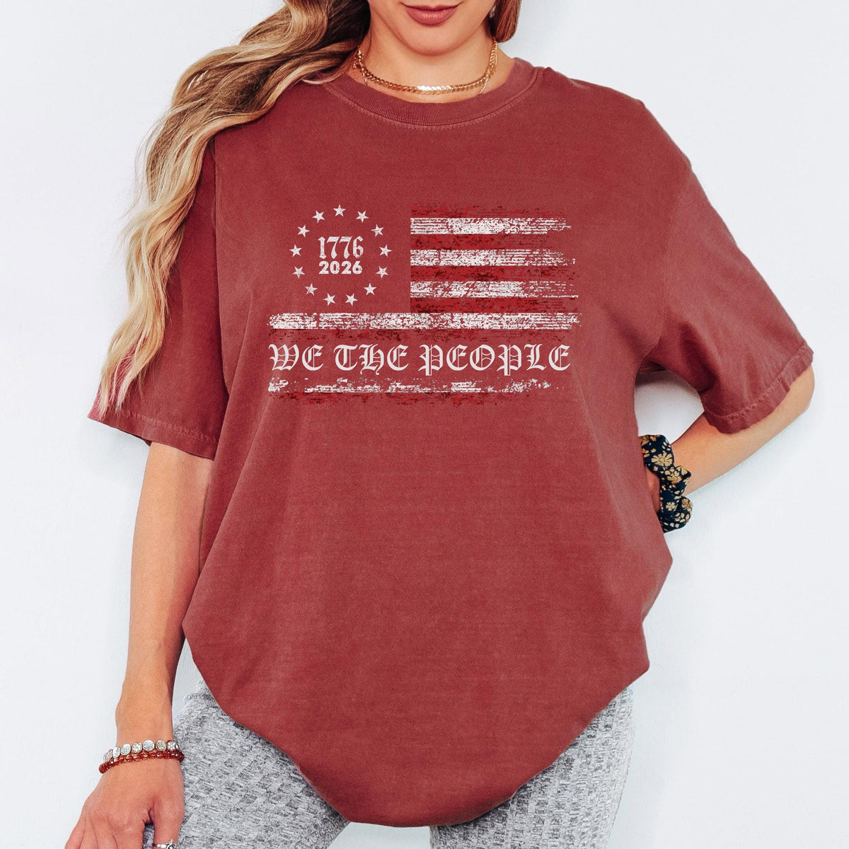We The People Comfort Color Shirt, Independence USA Shirt, 1776 American Flag Tee, Freedom Graphic Shirt, Comfort Colors Unisex T Shirt