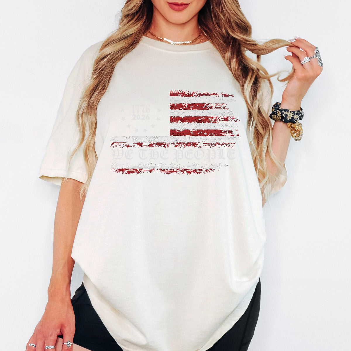 We The People Comfort Color Shirt, Independence USA Shirt, 1776 American Flag Tee, Freedom Graphic Shirt, Comfort Colors Unisex T Shirt