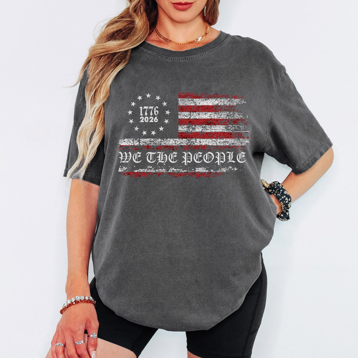 We The People Comfort Color Shirt, Independence USA Shirt, 1776 American Flag Tee, Freedom Graphic Shirt, Comfort Colors Unisex T Shirt