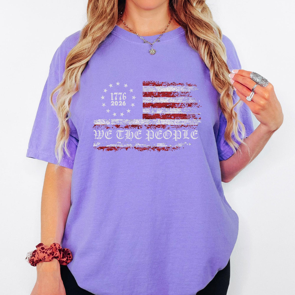 We The People Comfort Color Shirt, Independence USA Shirt, 1776 American Flag Tee, Freedom Graphic Shirt, Comfort Colors Unisex T Shirt