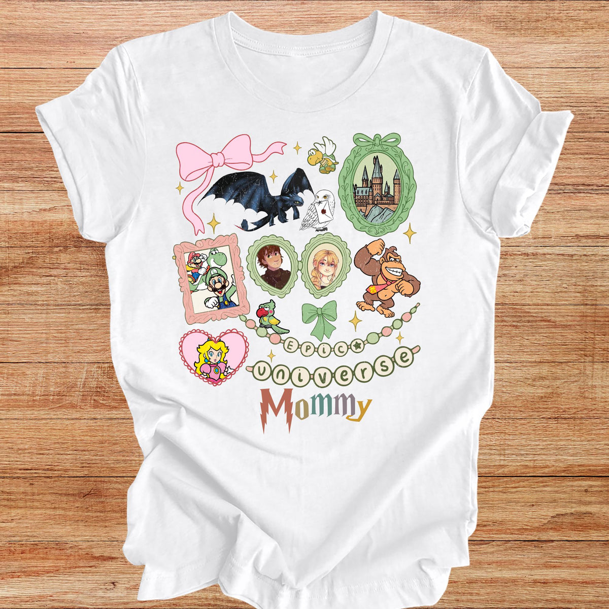 Personalized Epic Universe Family Shirt, Custom Vacation Tee, Universal Orlando Mommy Daddy Sis Bro Tshirt, Family Trip