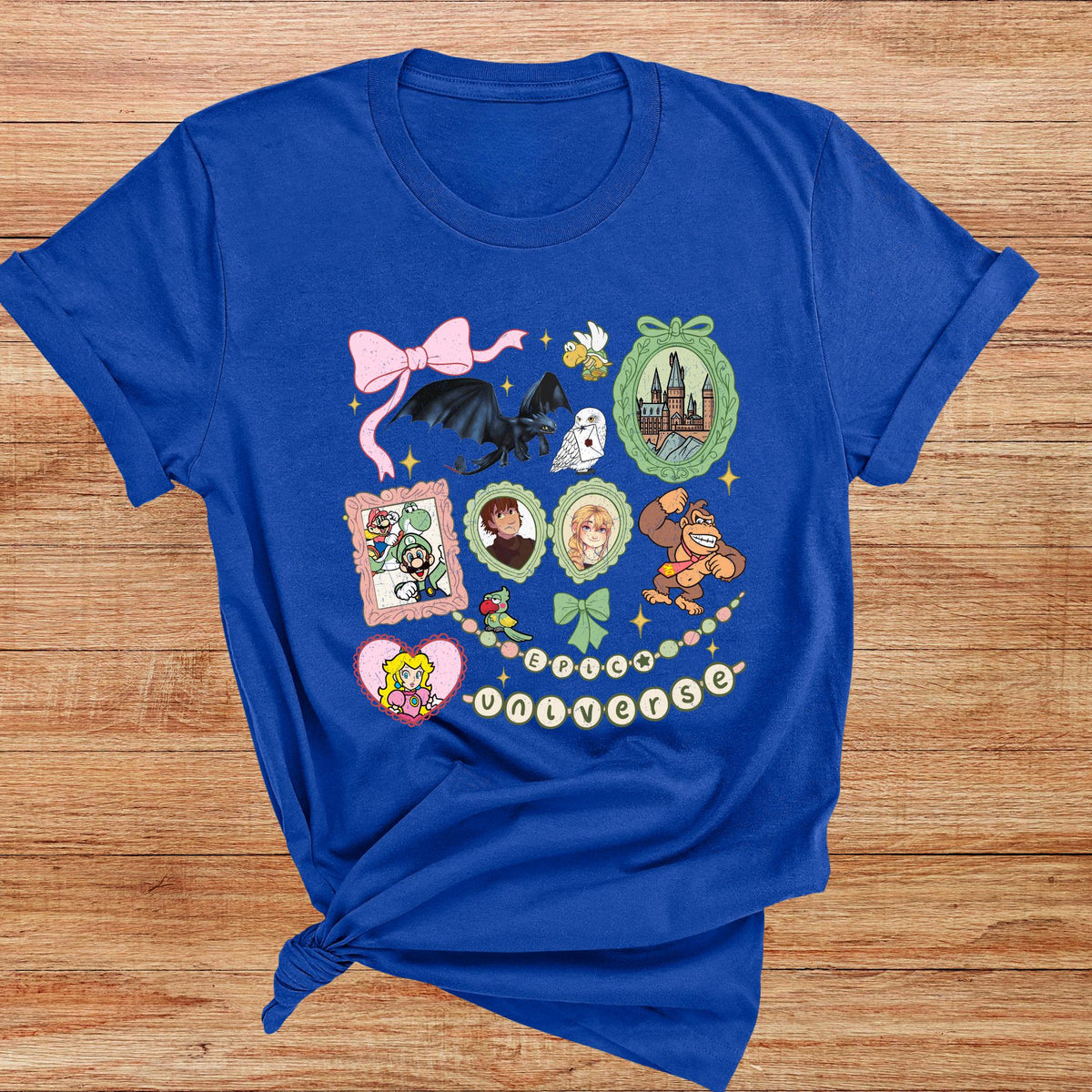 Personalized Epic Universe Family Shirt, Custom Vacation Tee, Universal Orlando Mommy Daddy Sis Bro Tshirt, Family Trip
