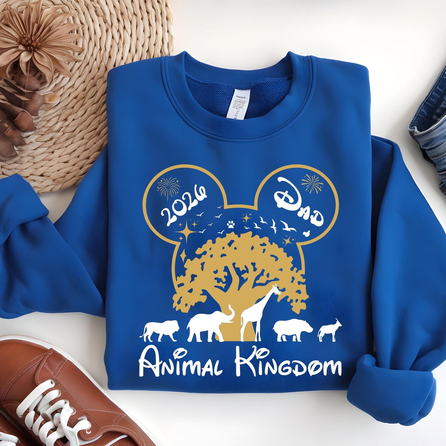 Custom Disney Animal Kingdom 2026 Sweatshirt - Matching Disney Safari Shirt, Disney Animal Kingdom Trip Sweat