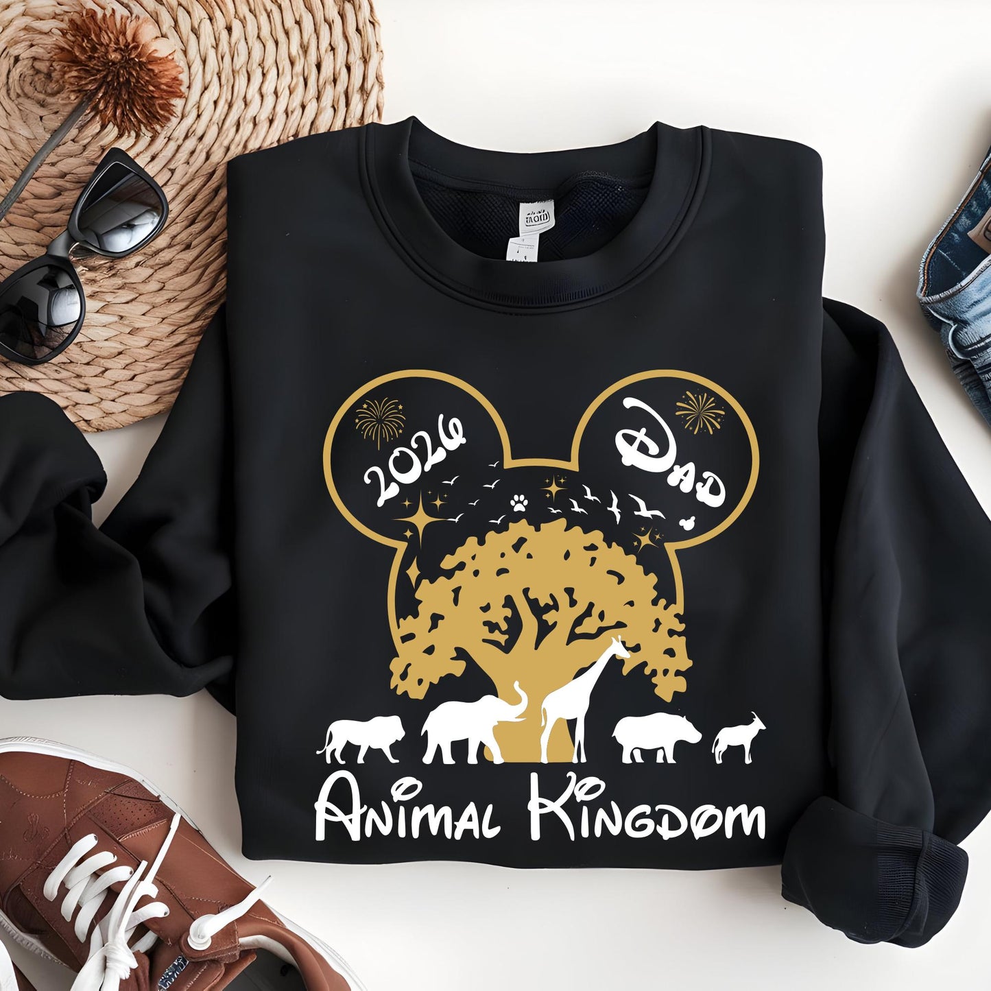 Custom Disney Animal Kingdom 2026 Sweatshirt - Matching Disney Safari Shirt, Disney Animal Kingdom Trip Sweat