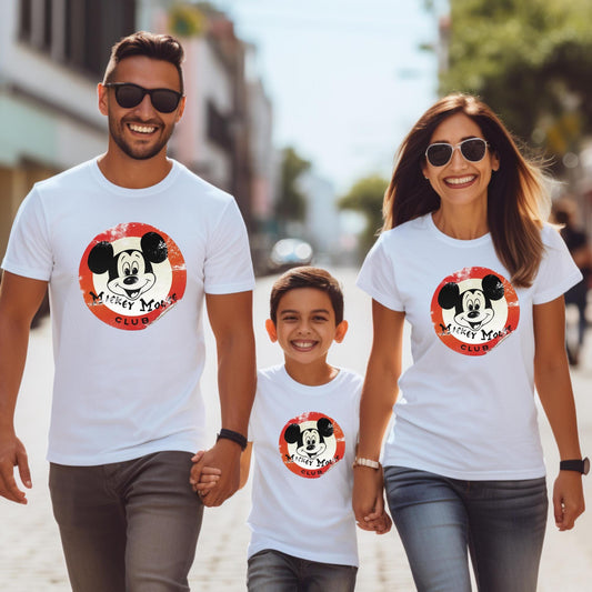 Disneyland Family Shirt, Mickey Mouse Club Tee, Matching Vacation Outfit, Park Trip T-Shirt