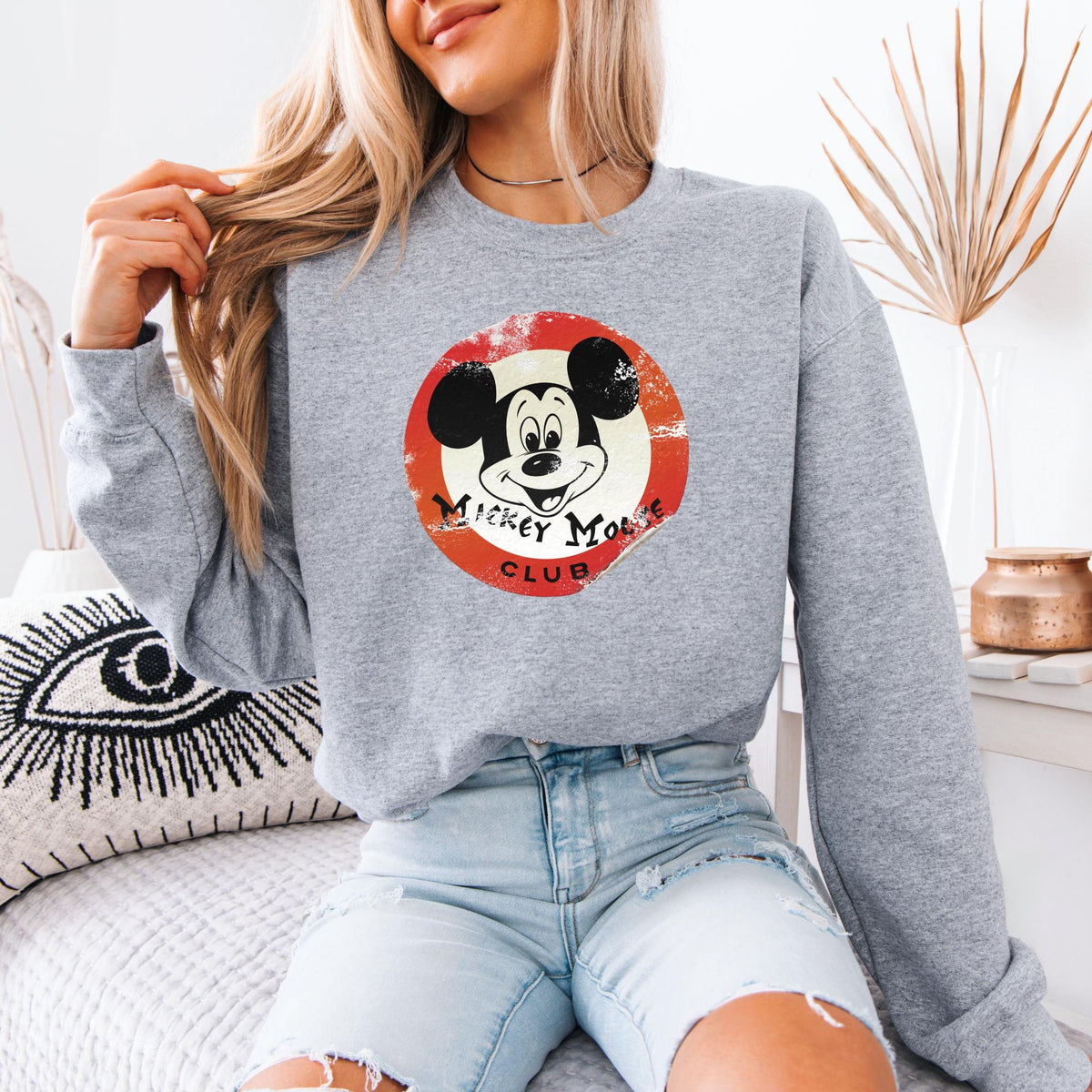 Vintage Mickey Mouse Sweatshirt, Classic Retro Disney Hoodie, Disneyland Trip Outfit, Old School Cartoon Sweater, 1928 Holiday Sweatshirt