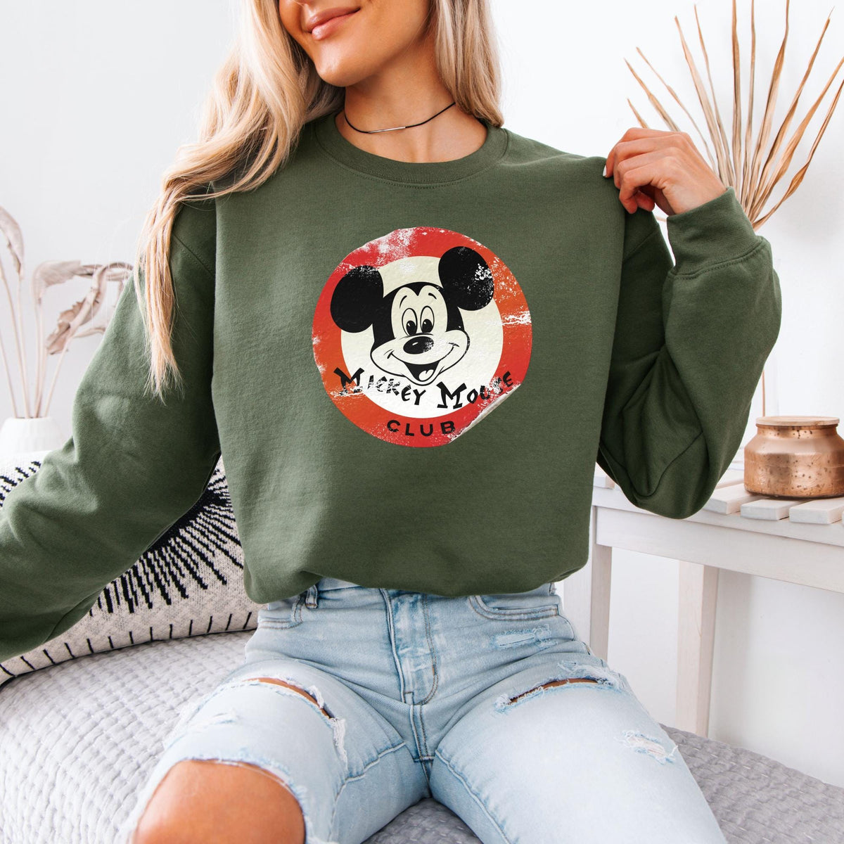 Vintage Mickey Mouse Sweatshirt, Classic Retro Disney Hoodie, Disneyland Trip Outfit, Old School Cartoon Sweater, 1928 Holiday Sweatshirt