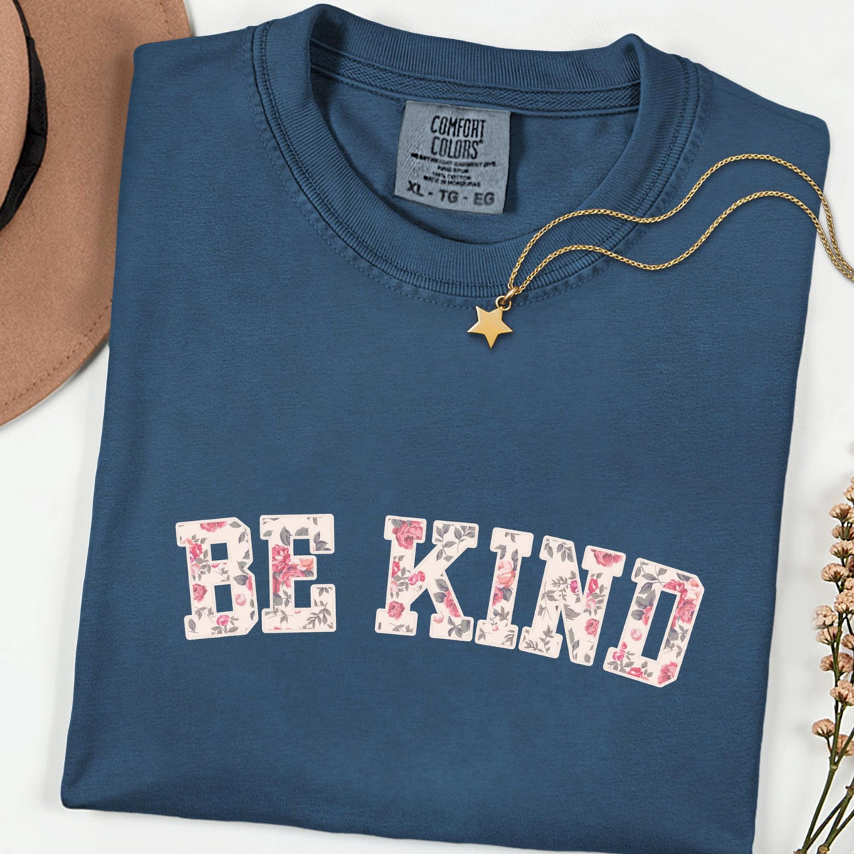 Comfort Colors® Be Kind Shirt, Choose Kindness Tee, Motivational Teacher T-Shirt, Positive Affirmation Gift, Counselor Appreciation Shirt
