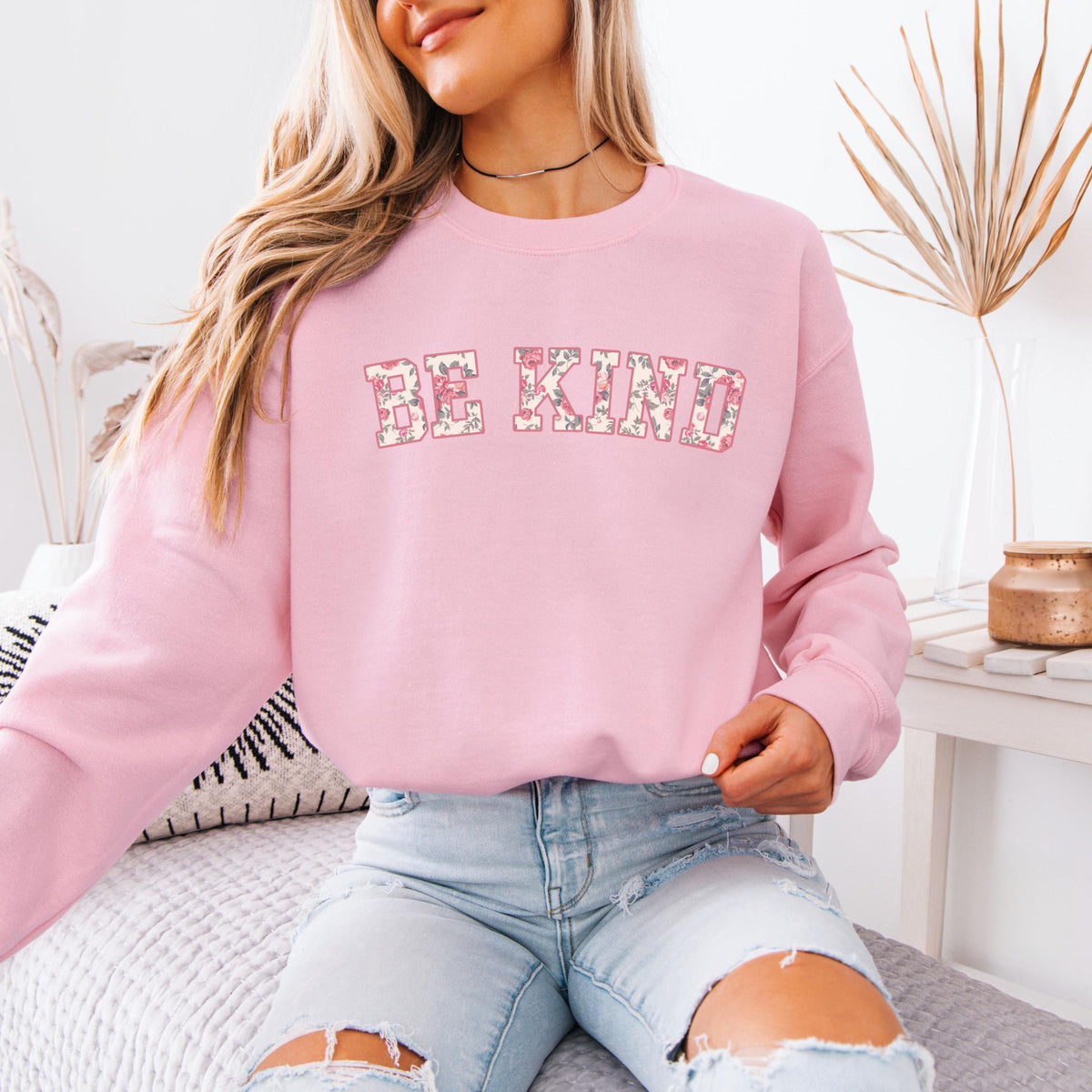 Be Kind Sweatshirt, Kindness Teacher Crewneck, Positive Mental Health Apparel, Inspirational School Gift, Motivational Back to School Top
