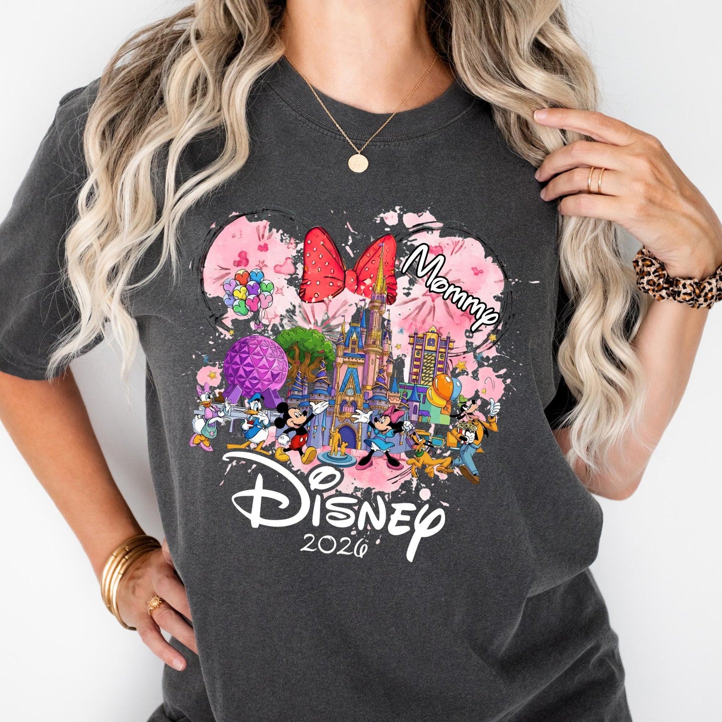 Comfort Colors® Custom Disneyworld Family Trip Shirt, Epcot Family Vacation Shirts, Personalized Universal Tee, Minnie & Mickey Shirt